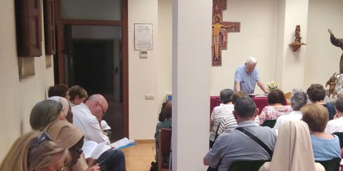 Clausura del curso de espiritualidad franciscana en Valencia -CEFRAM-