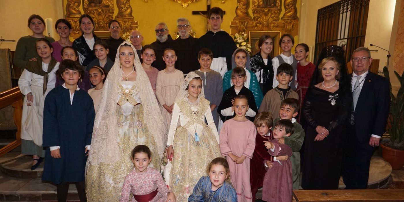 El convento de Ruzafa acoge la representación del “Miracle de Sant Vicent Ferrer”