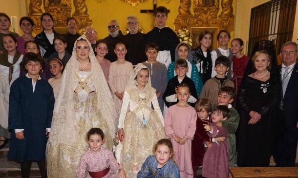 El convento de Ruzafa acoge la representación del “Miracle de Sant Vicent Ferrer”