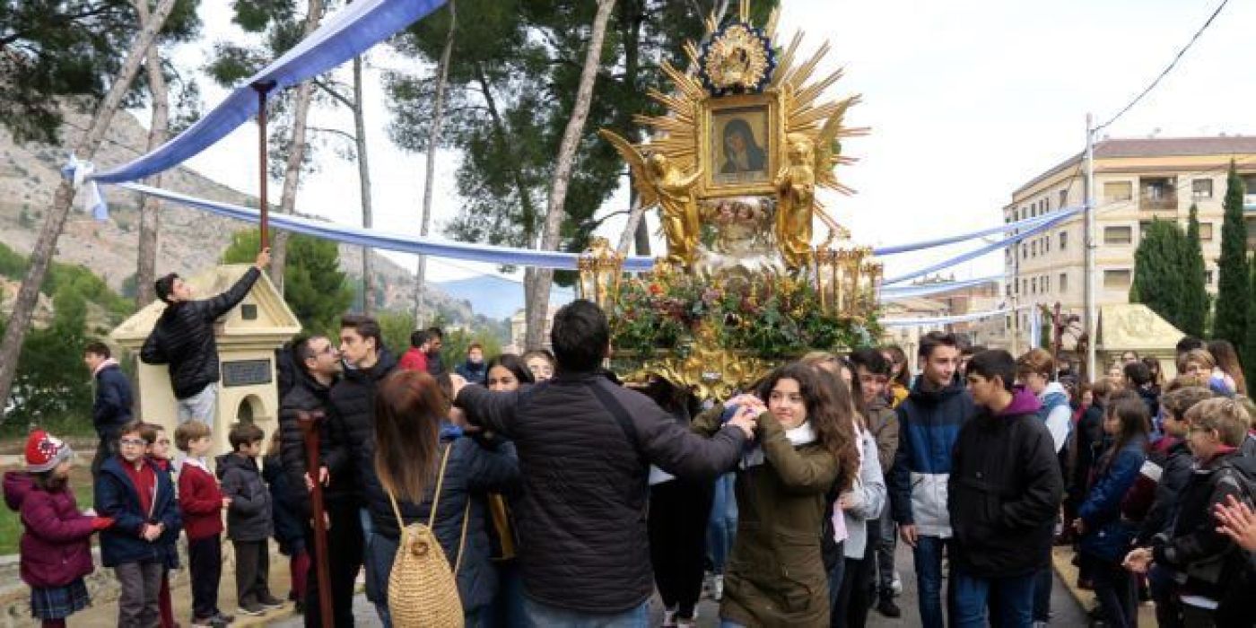 El Convent recibe a la Mare de Déu del Miracle con gran fervor