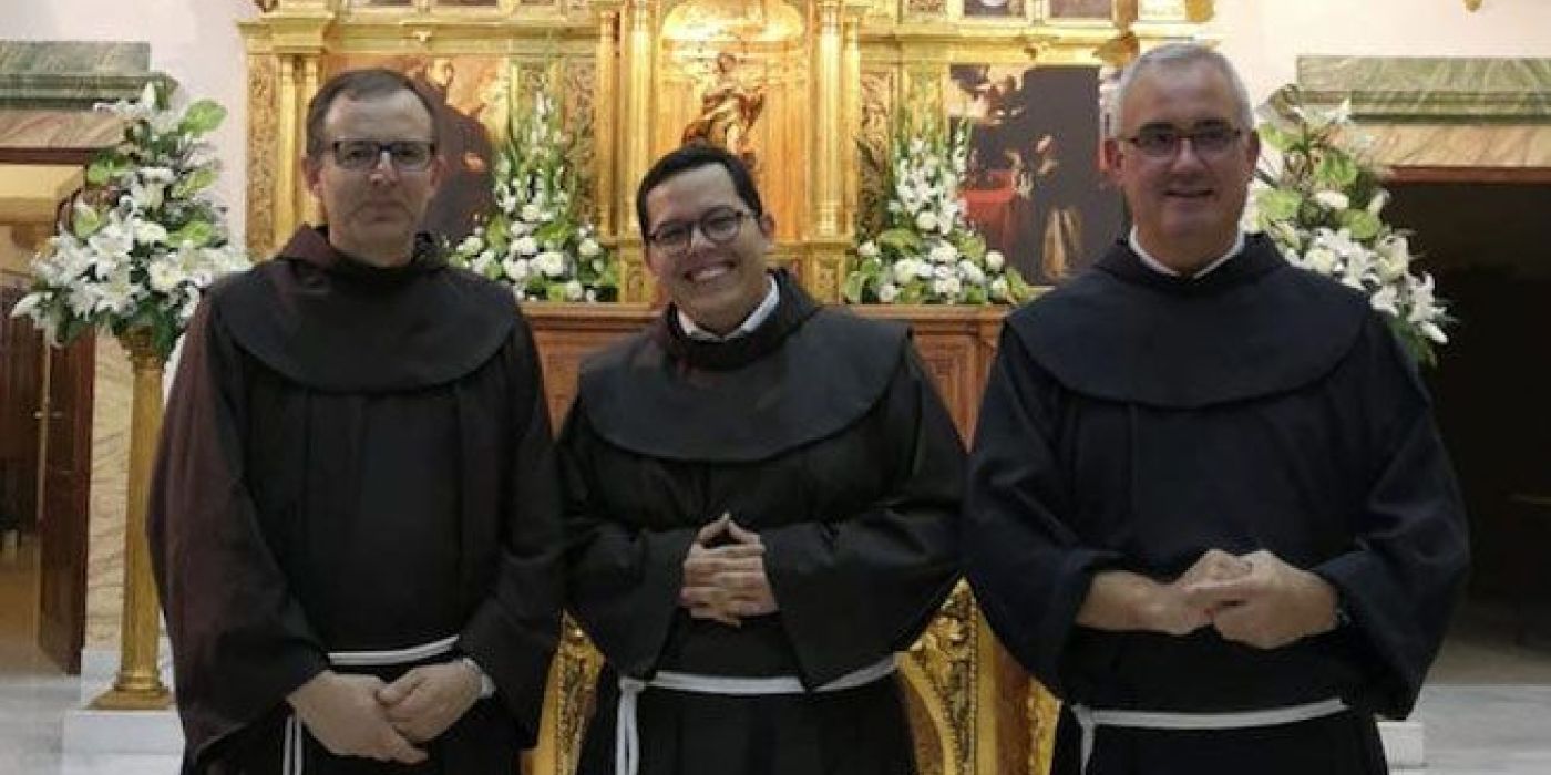 Profesión del hermano Javier Gómez