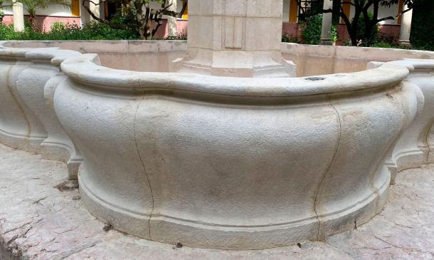 Restauración de la fuente del Claustro del Convento Madre de Dios de Lucena