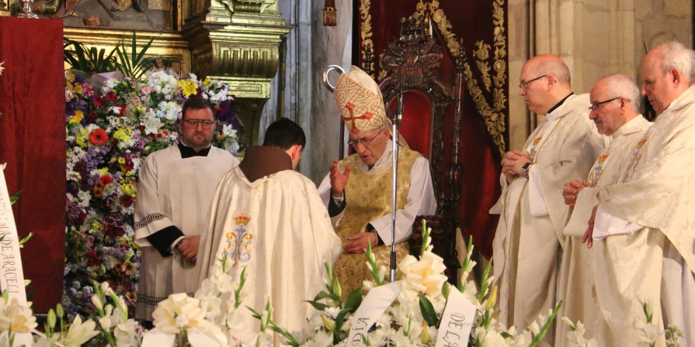 Visita a Lucena del Cardenal Rouco para la predicación de la novena de la Virgen de Araceli