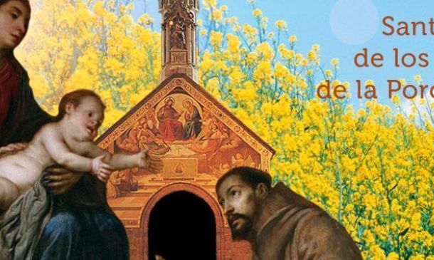 Virgen nuestra Señora de los Angeles. Perdón de asís 