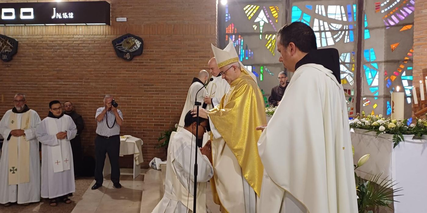 Ordenación de Fr. Antonio Majeesh George Kallely