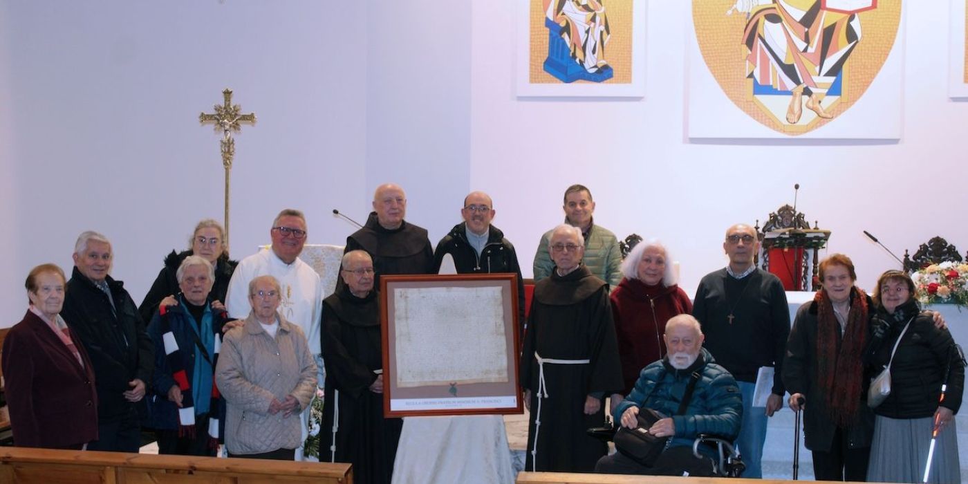 Celebración de la aprobación de la Regla de Hermanos Menores en Zaragoza