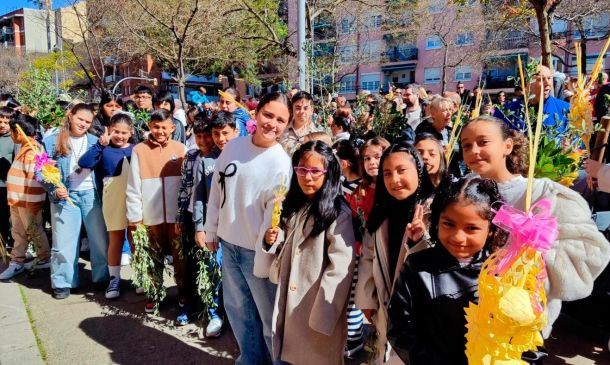 Domingo de Ramos multitudinario en Sabadell
