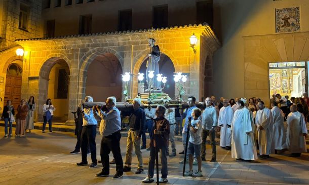 La familia franciscana de Cocentaina celebra la fiesta de San Francisco