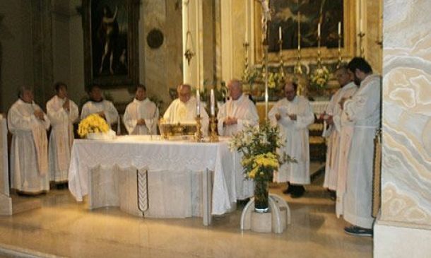 Festividad de San Francisco en la Fraternidad de Roma.