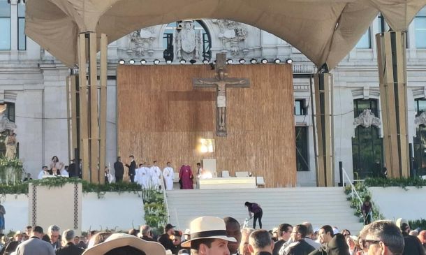 La Inmaculada de Cartagena vive un encuentro histórico con el Papa León XIV